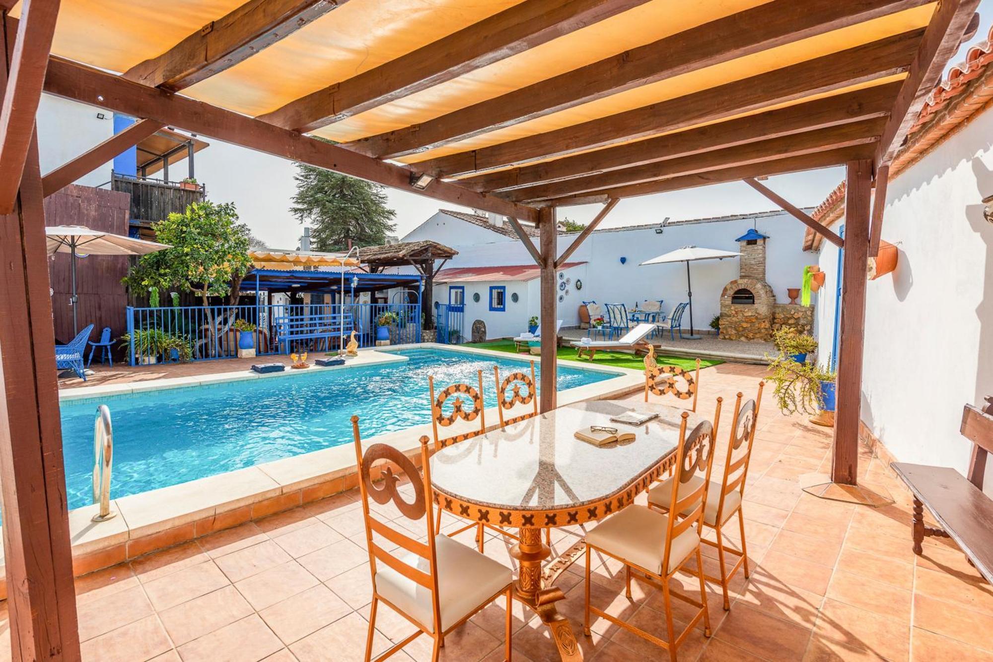 3 Bedrooms Villa With Private Pool Enclosed Garden And Wifi At Peñaflor Exterior foto